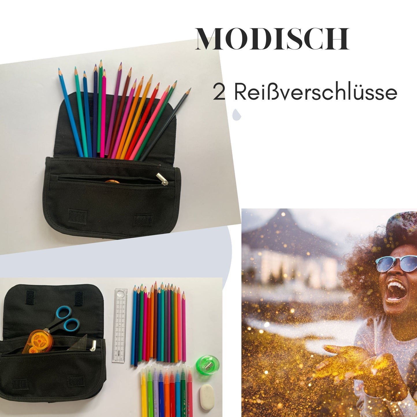 Federmäppchen Mädchen 5. Klasse personalisiert