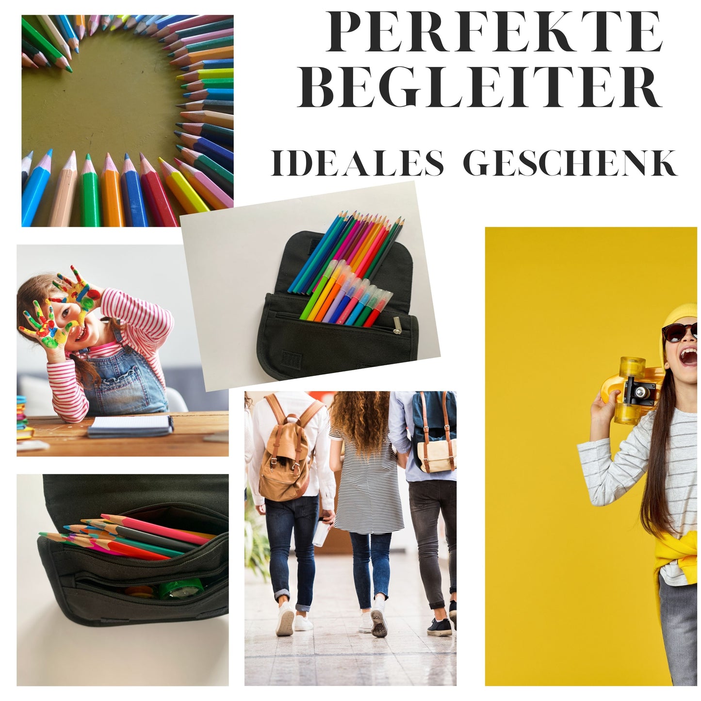 Federmäppchen Mädchen 5. Klasse personalisiert