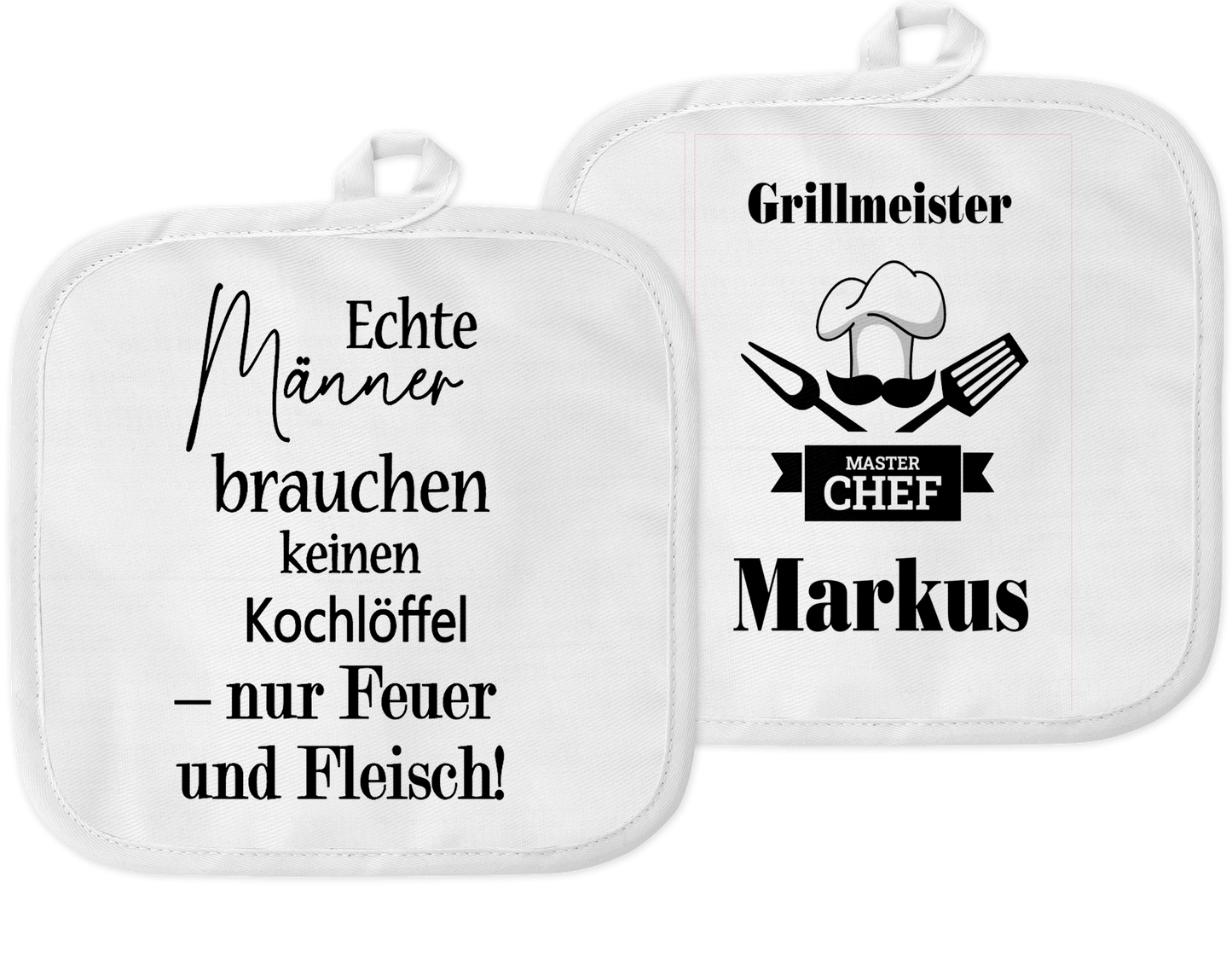 Geschenk für Papas - lustiges Grill Geschenk - Topfhandschuhe