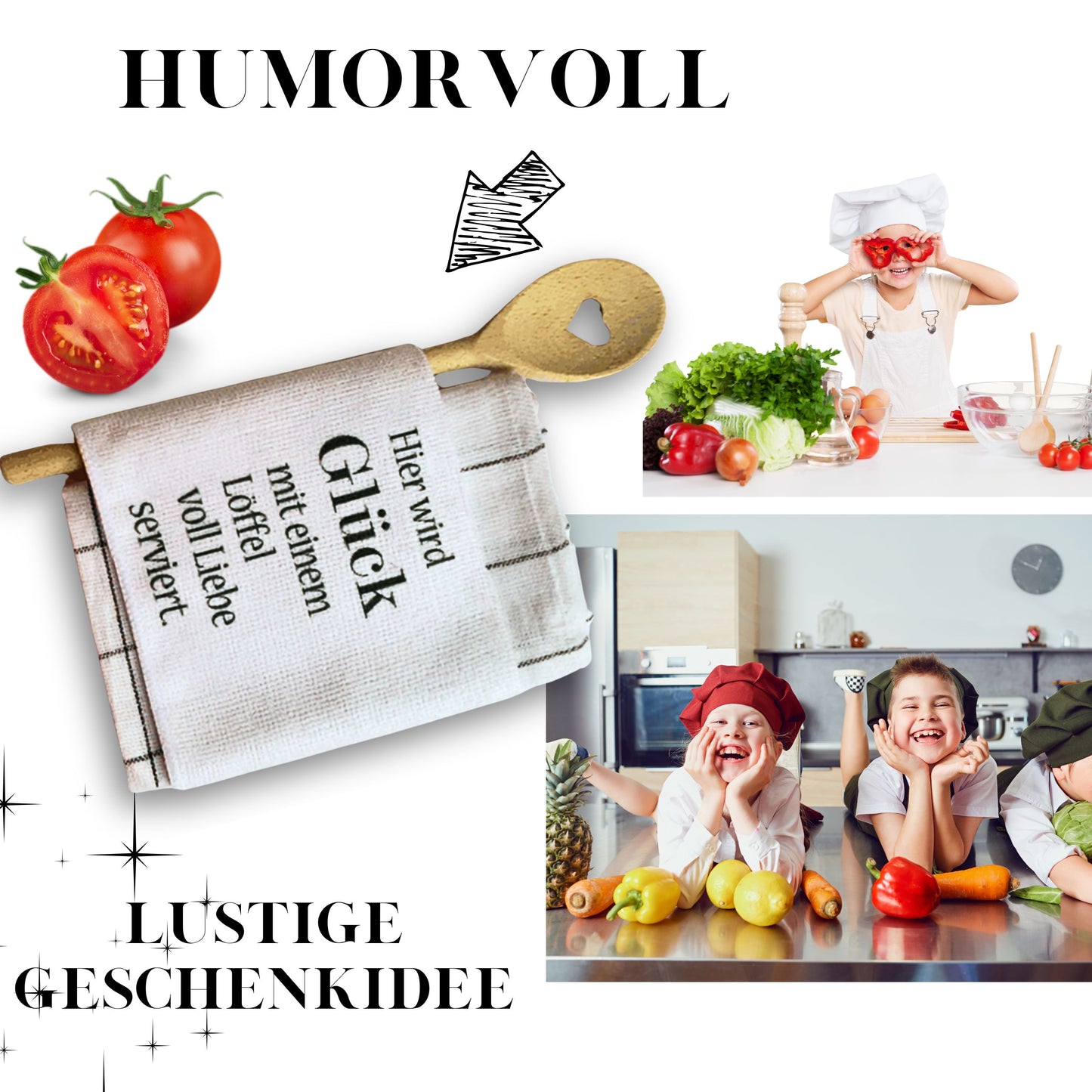 Geschenk für Hobbyköche - Geschenk zum Einzug - Küchenset