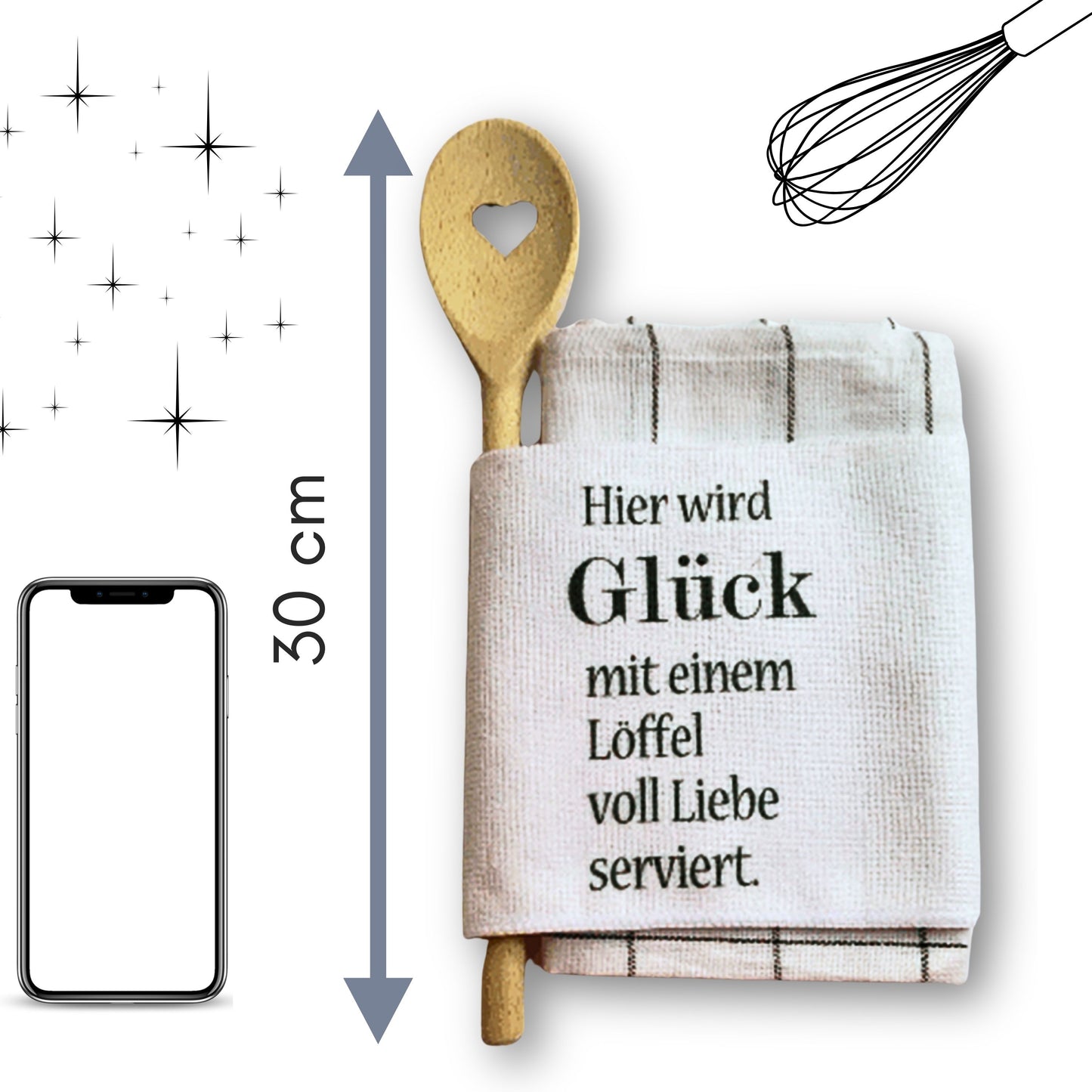 Geschenk für Hobbyköche - Geschenk zum Einzug - Küchenset