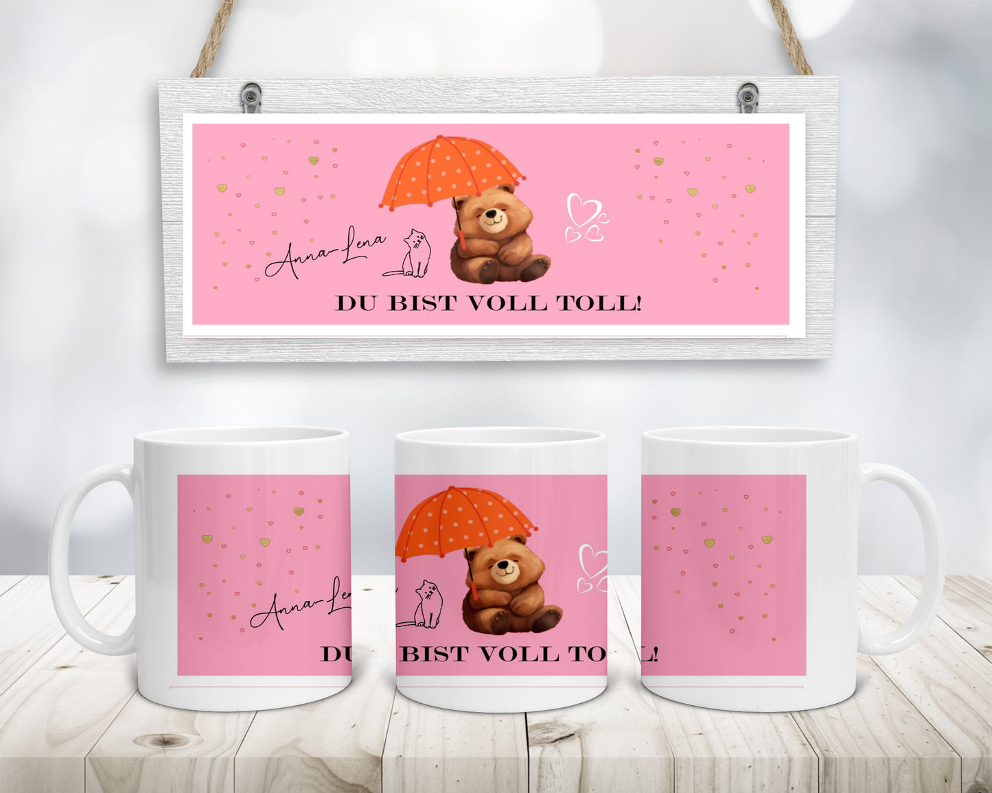 Kleine Geschenke für Kinder - Tasse „Du bist voll toll“