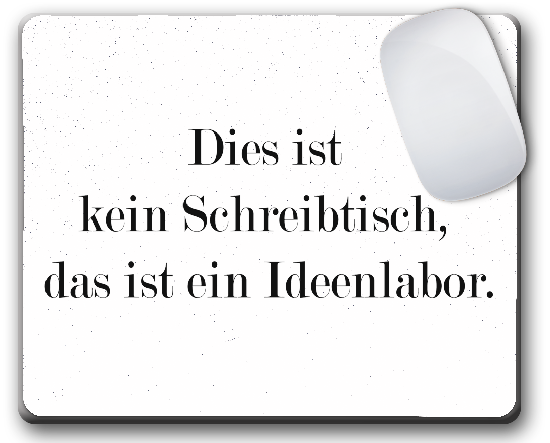 Ausgefallene Weihnachtsgeschenke für Kunden - Mousepad / Mauspad als kleines Geschenk - Verschiedene Motive