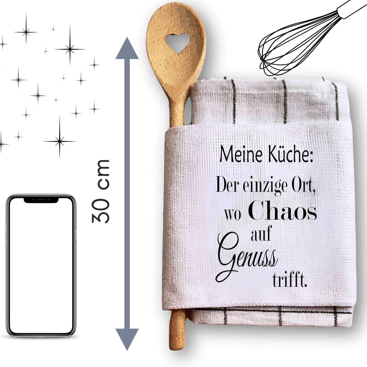 Originelle Geschenke für Manner - Küchen-Set mit Spruch