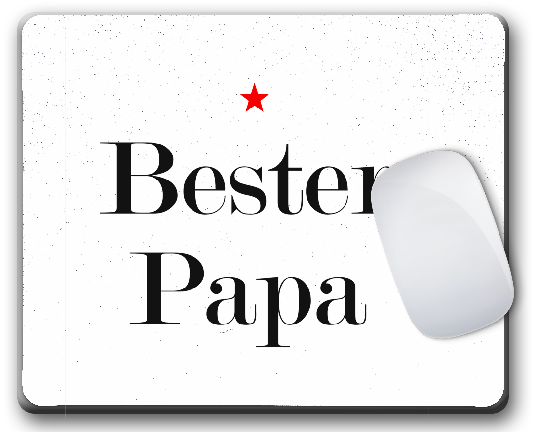 Ausgefallene Weihnachtsgeschenke für Kunden - Mousepad / Mauspad als kleines Geschenk - Verschiedene Motive