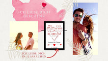 Lade das Bild in den Galerie-Viewer, Valentinstag Geschenk personaliisert für IHN Partner Männer /Liebe Valentinstagsgeschenk /Freundschaft Poster Bild Zarto
