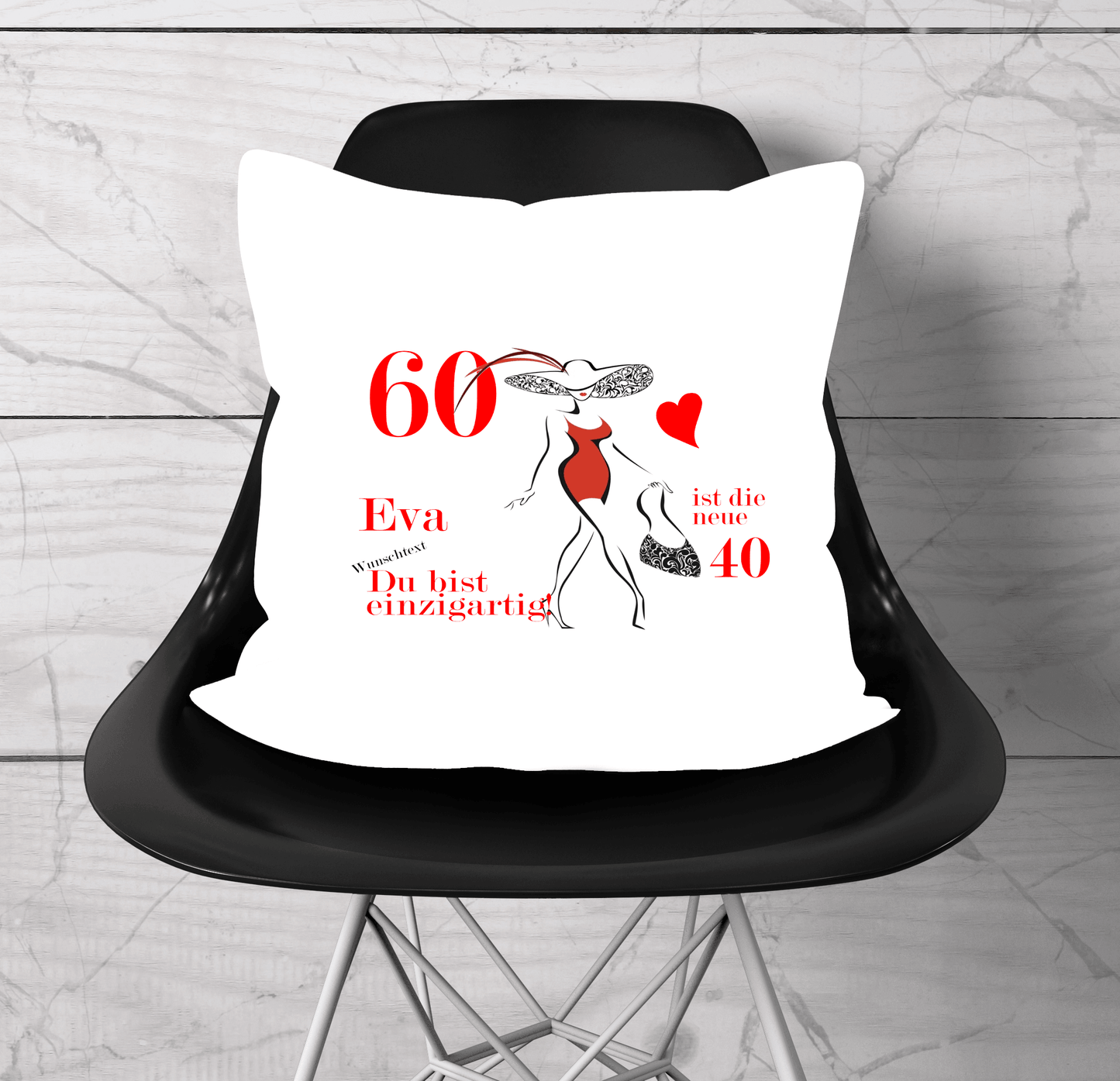 60 Geburtstag Frau Geschenk lustig -Geburtstagsgeschenk personalisiert