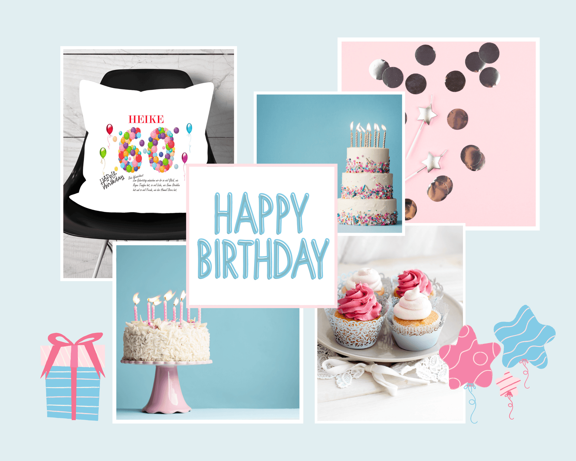 60 Geburtstag Frau Geschenk - Geburtstagsgeschenk personalisiert