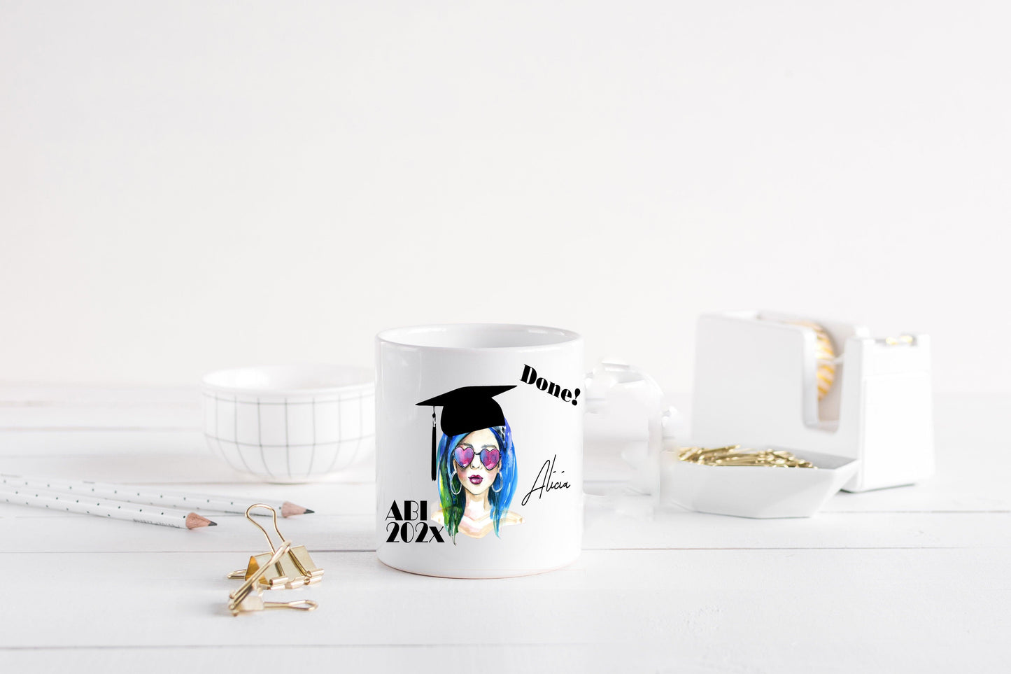 Geschenk Idee bestandenes Abi 2025 - Geschenk Tasse zum Abitur - Geschenke zum Abitur