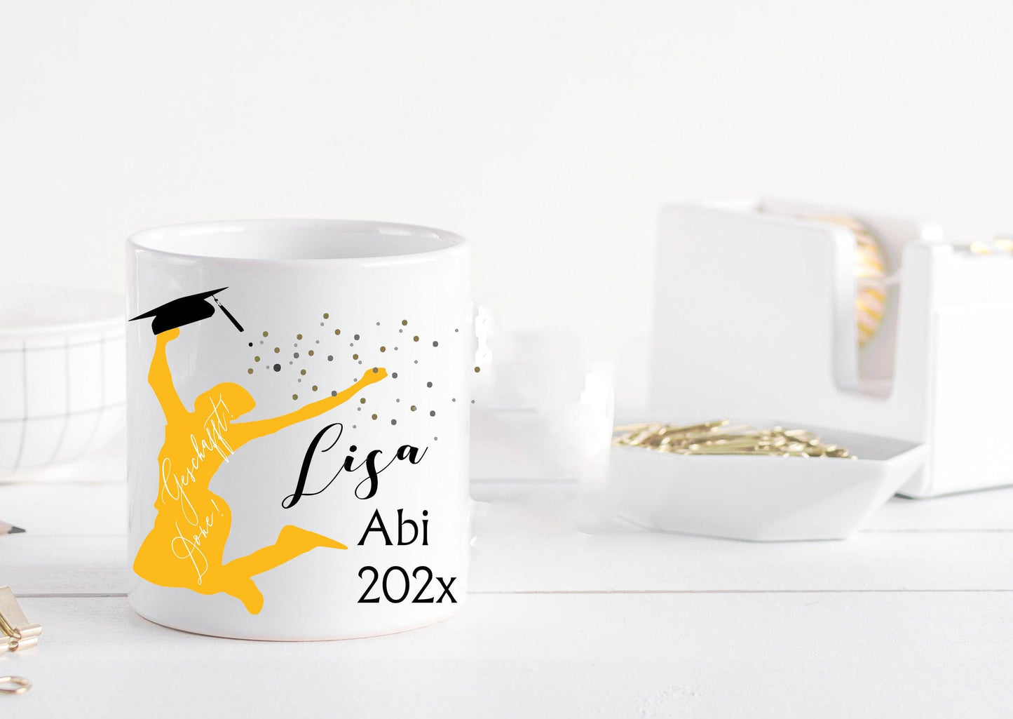 Geschenke zum Abitur - Abitur Geschenke Jungen Mädchen 2024 - Geschenk Tasse zum Abitur