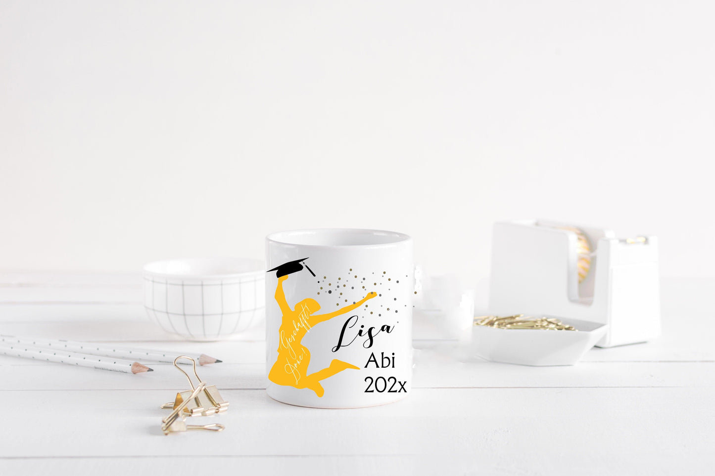 Geschenke zum Abitur - Abitur Geschenke Jungen Mädchen 2024 - Geschenk Tasse zum Abitur