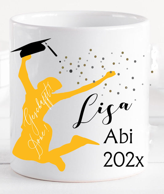 Geschenke zum Abitur -  Abitur Geschenke Jungen Mädchen 2024 - Geschenk Tasse zum Abitur