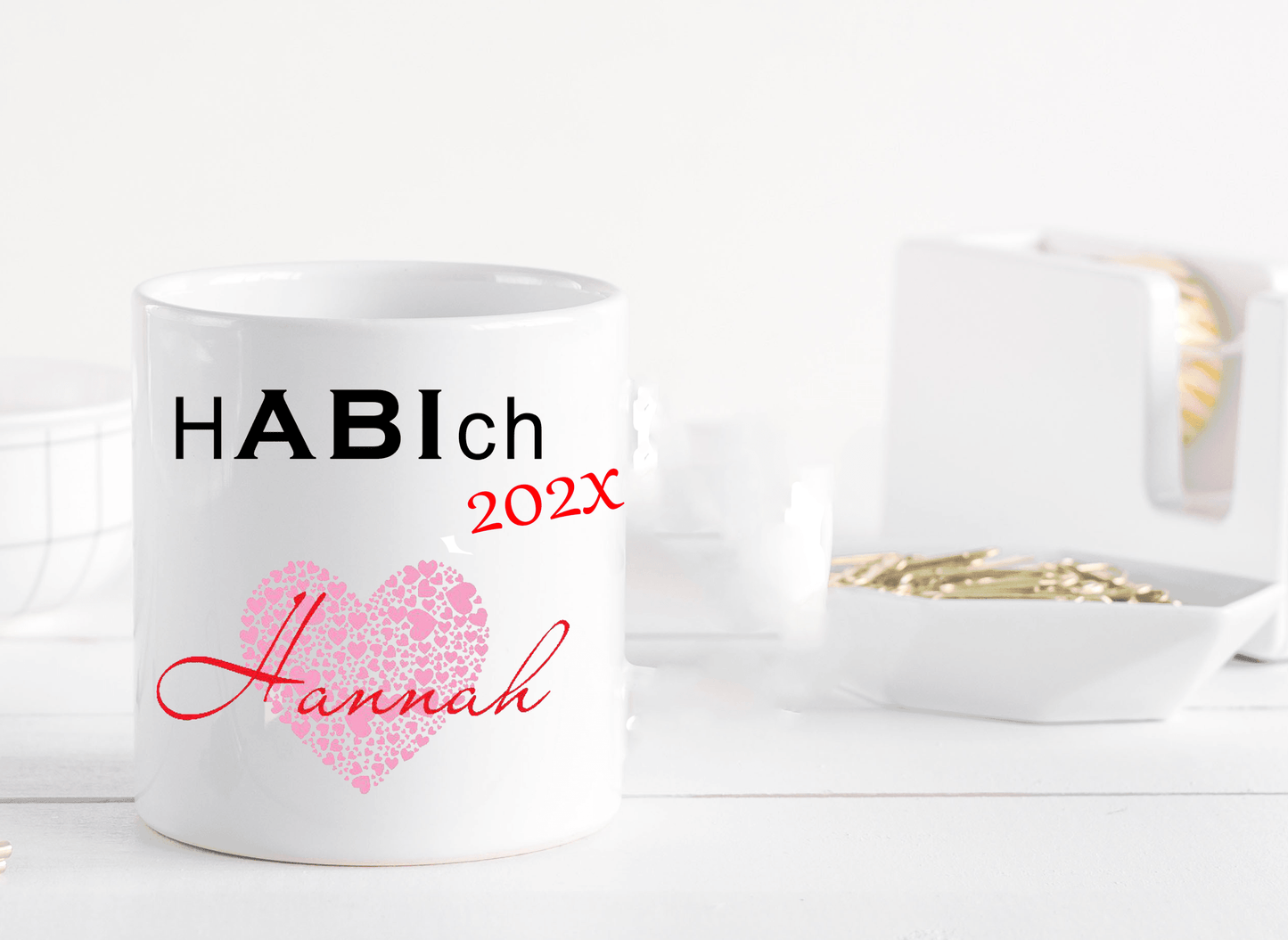 Geschenke zum Abitur - Abitur Geschenk Mädchen - Tasse zum Abi 2024