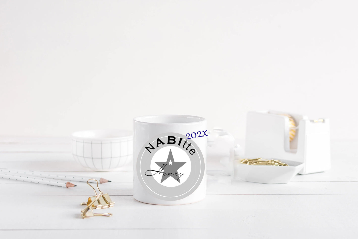 Geschenke zum Abitur - Abi Geschenk Junge - Tasse zum Abitur 2024 - Tasse mit Namen personalisiert