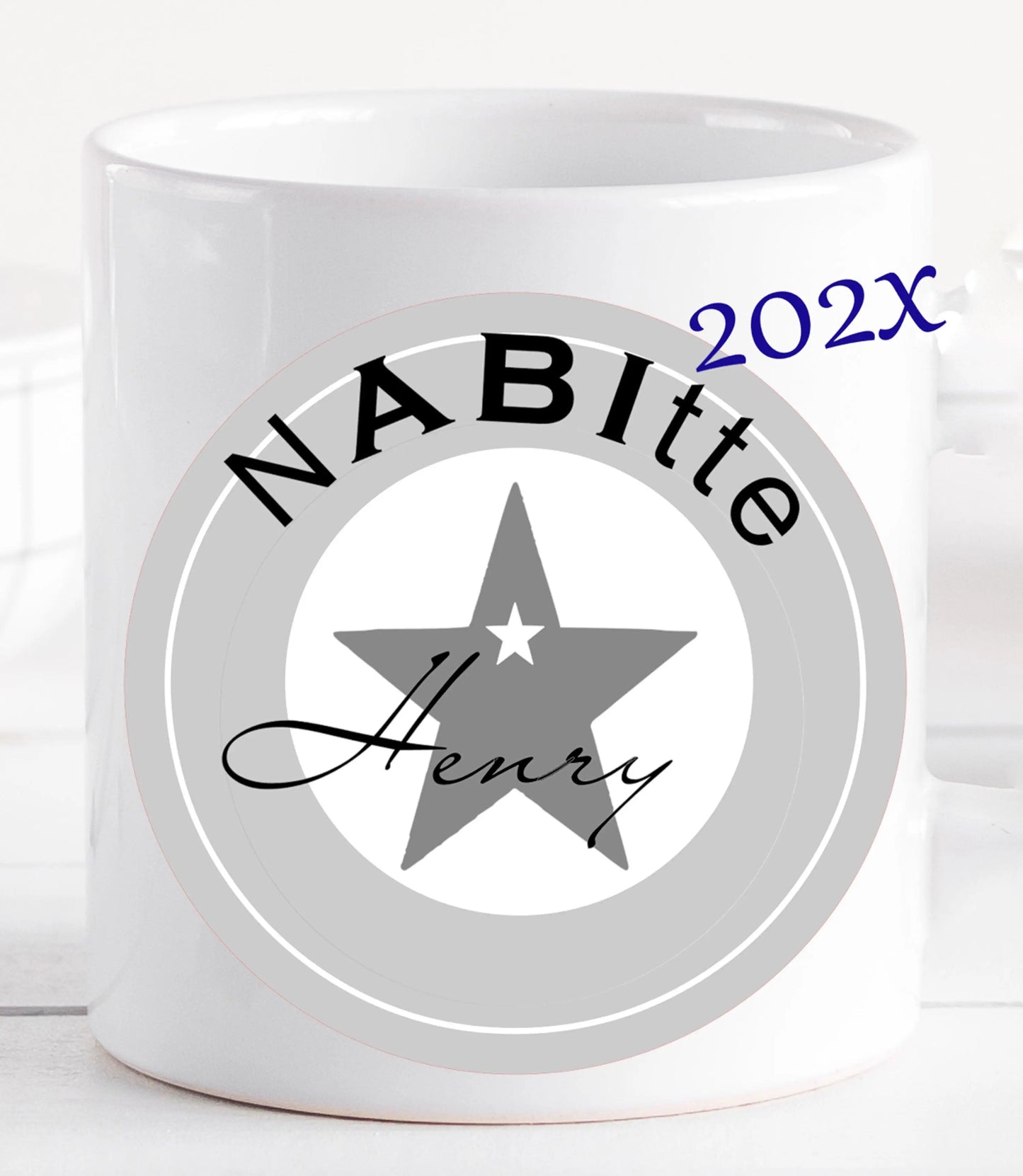 Geschenke zum Abitur - Abi Geschenk Junge - Tasse zum Abitur 2024 - Tasse mit Namen personalisiert