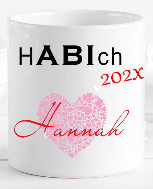 Geschenke zum Abitur - Abitur Geschenk Mädchen - Tasse zum Abi 2024
