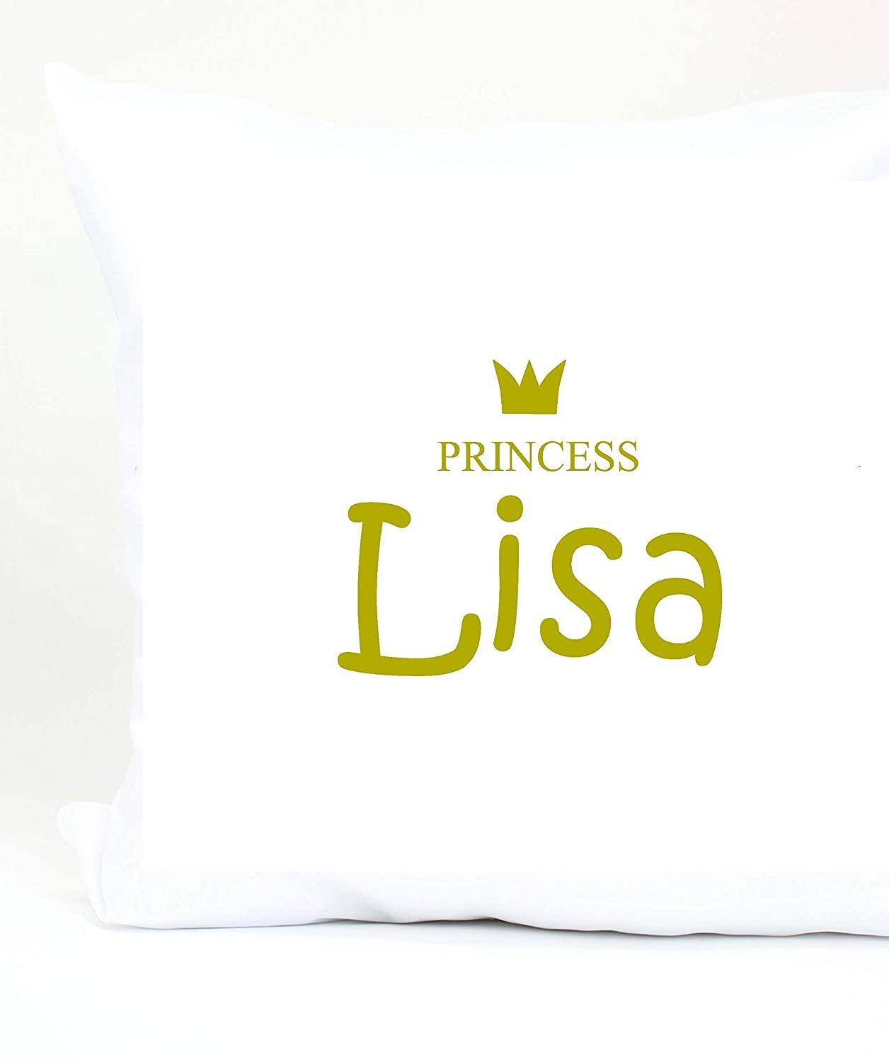 Babygeschenk mit Geburtsdaten - Taufgeschenk Mädchen Kissen mit Namen - Personalisierte Geschenke Baby zur Geburt -Namenskissen