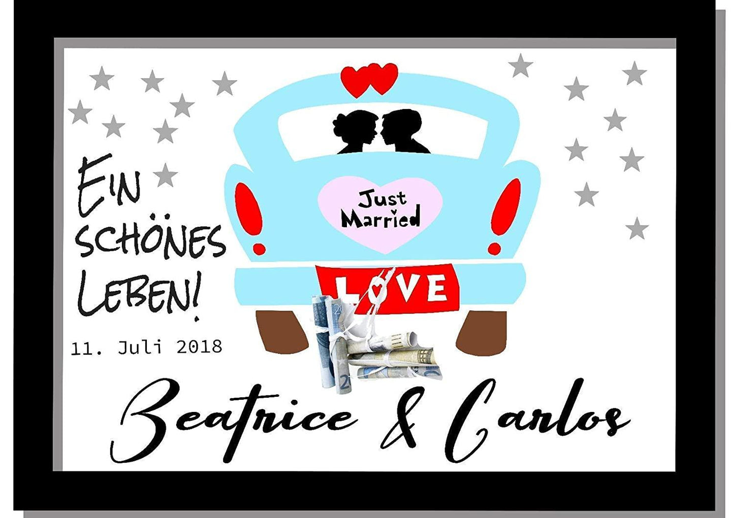 Geldgeschenke zur Hochzeit lustig | Hochzeitsgeschenke für Brautpaar