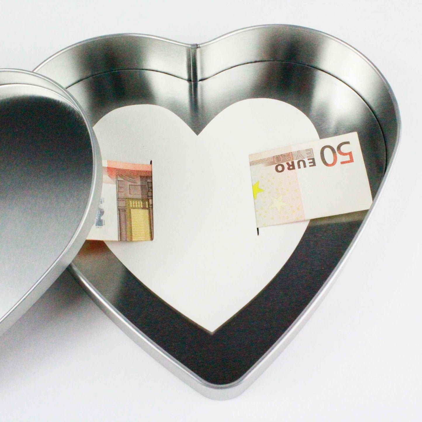 Geldgeschenk zur Taufe für Mädchen mit Namen personalisiert / Geschenkdose Taufgeschenk für Baby