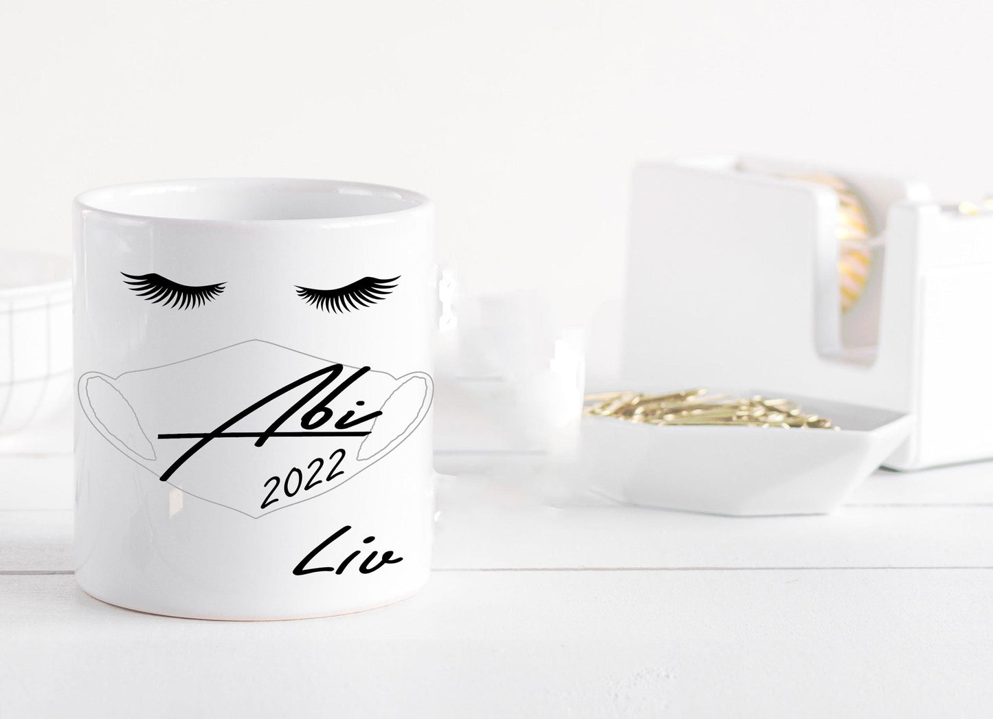 Geschenk Tasse zum Abitur - Geschenke für Abitur - Geschenk Idee bestandenes Abi 2024 - Tasse mit Namen
