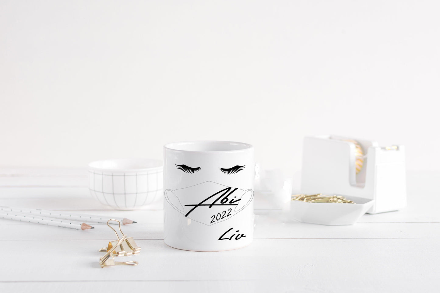 Geschenk Tasse zum Abitur - Geschenke für Abitur - Geschenk Idee bestandenes Abi 2024 - Tasse mit Namen