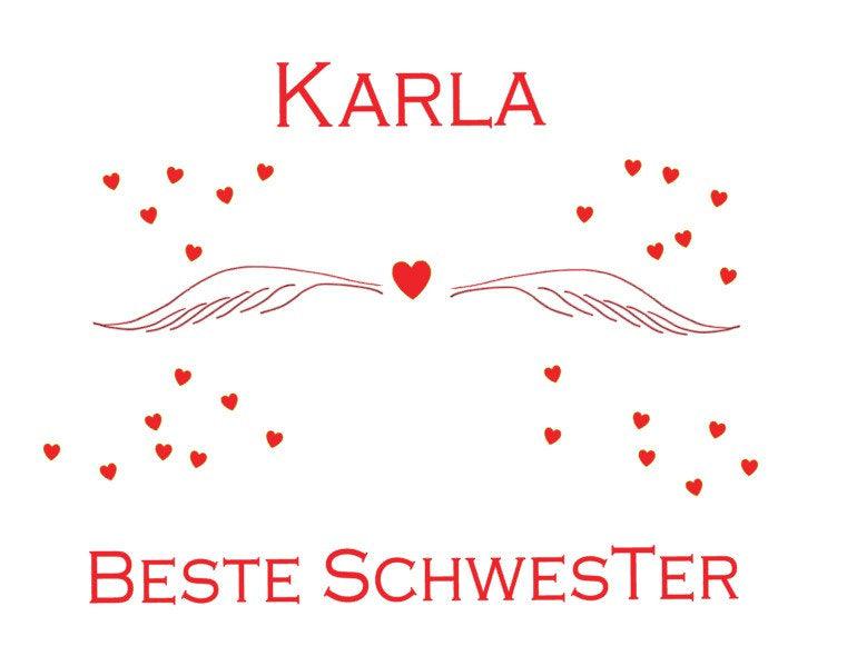 Geschenk für Beste Freundin persönlich mit Namen personalisiert / Geschenk