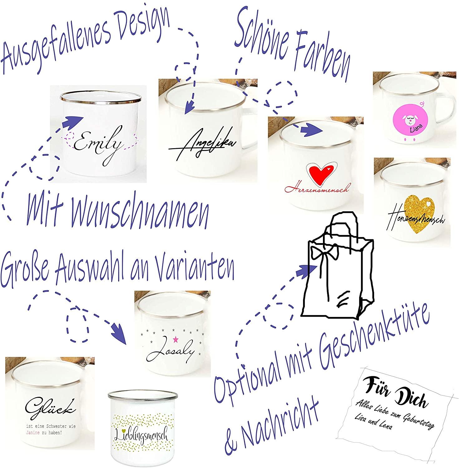 Kleine Weihnachtsgeschenke Freundin/Schwester/Mama - Tasse personalisiert