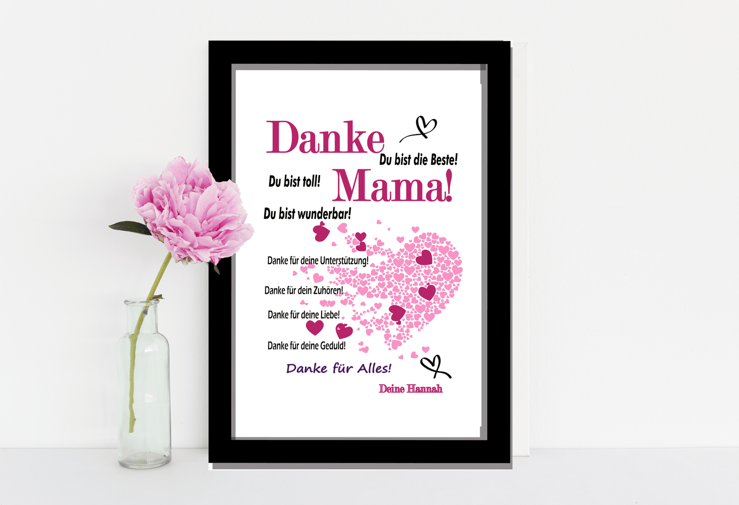 Geschenk beste Mama Mutter personalisiert Weihnachten