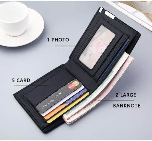 Geschenke für Männer - Mini Geldbörse Kartenetui Herren - Slim Wallet Kartenhalter Kreditkartenetui Portmonnaie