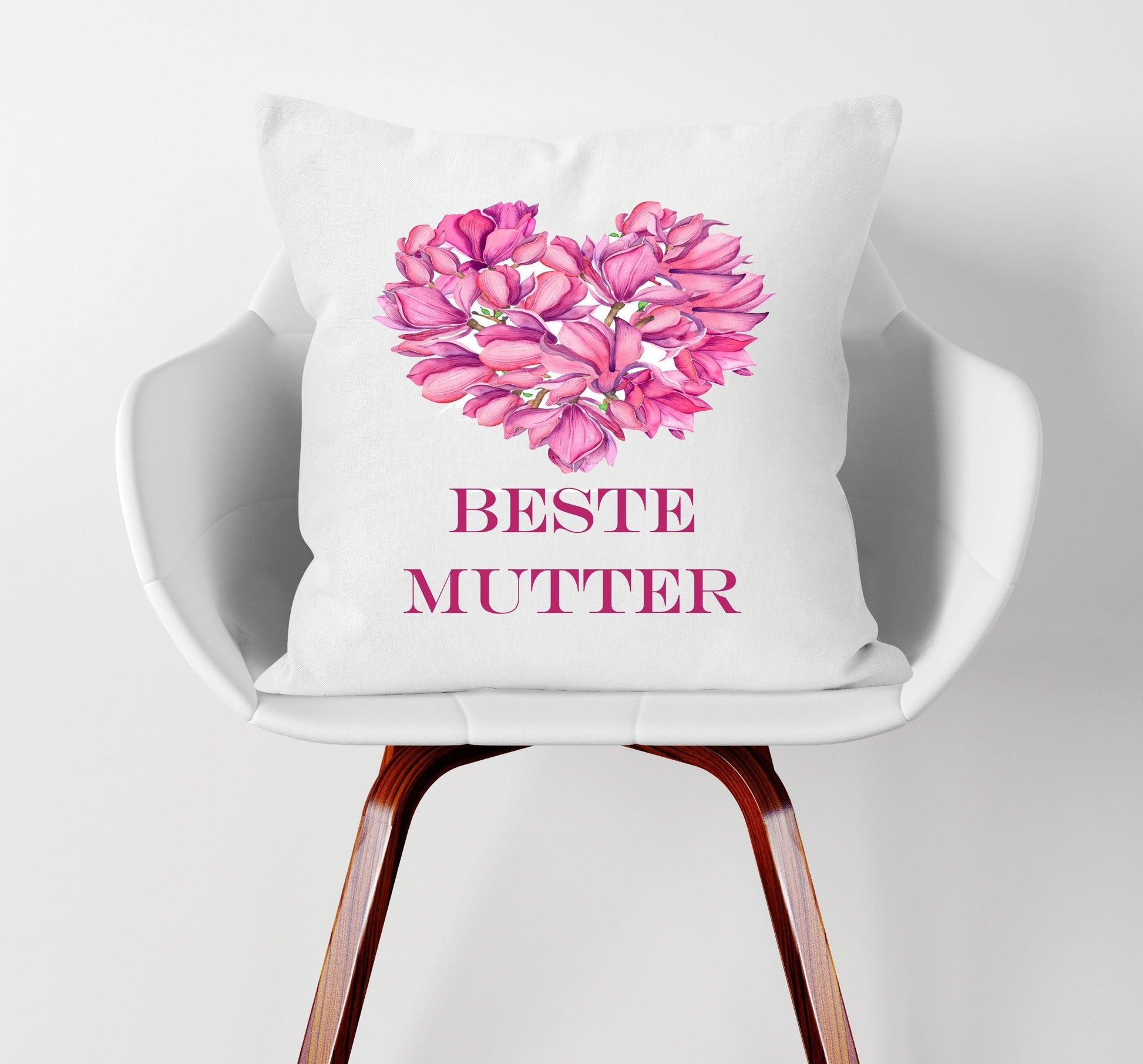 Kissen beste Mama  - Geschenk Mama Mutter - Personalisierte GESCHENKIDEE - persönliches Geburtstagsgeschenk Mutter