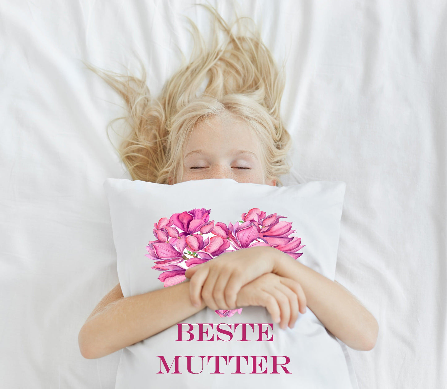 Kissen beste Mama - Geschenk Mama Mutter - Personalisierte GESCHENKIDEE - persönliches Geburtstagsgeschenk Mutter