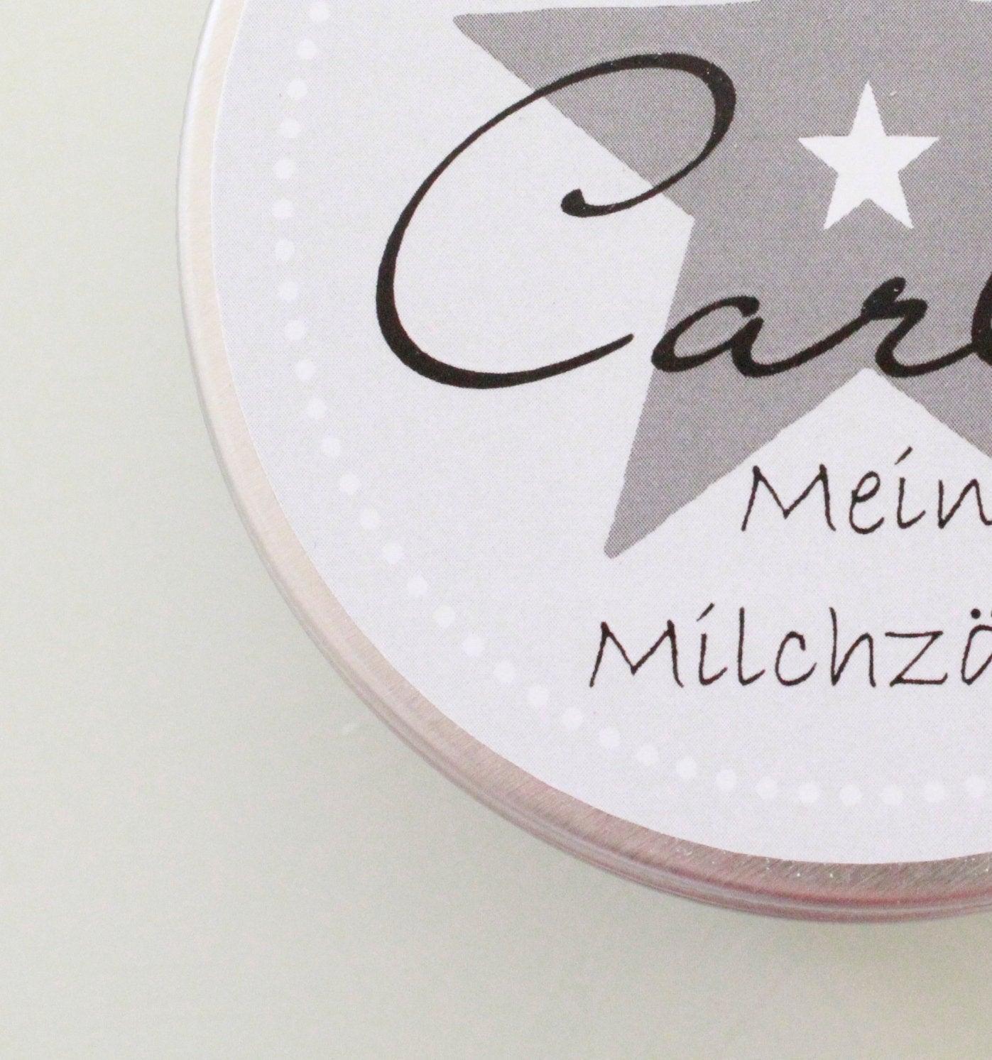 Milchzahndose mit Namen / Zahndose für Jungen