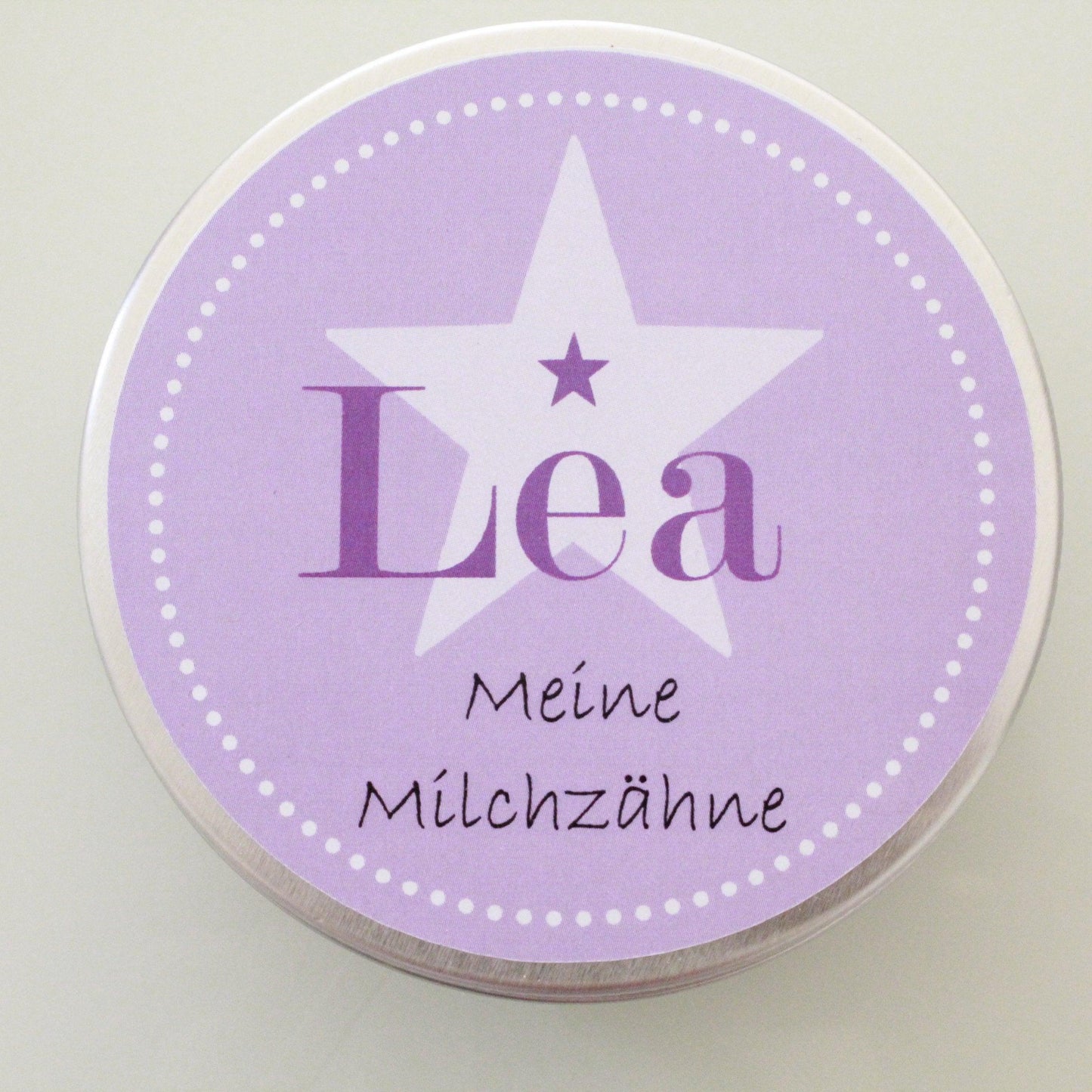Milchzahndose mit Namen Zahndose für Mädchen / Geschenk Geburtstag Kinder