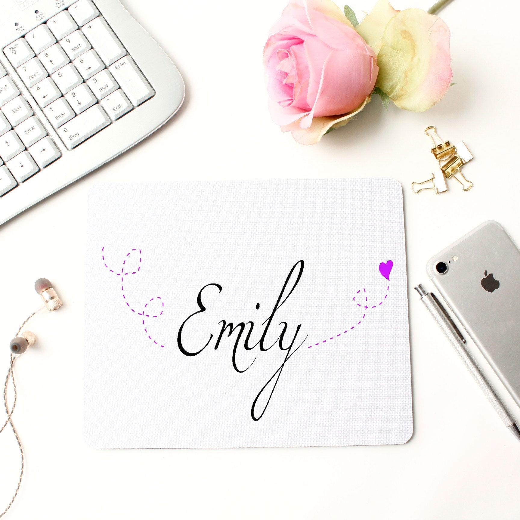 Personalisiertes Mousepad als Geschenk Freundin Kinder / Geburtstagsgeschenk