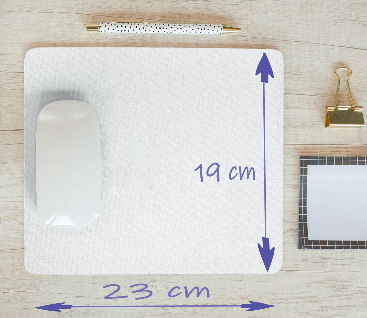 Personalisiertes Mousepad als Geschenk Freundin Kinder / Geburtstagsgeschenk