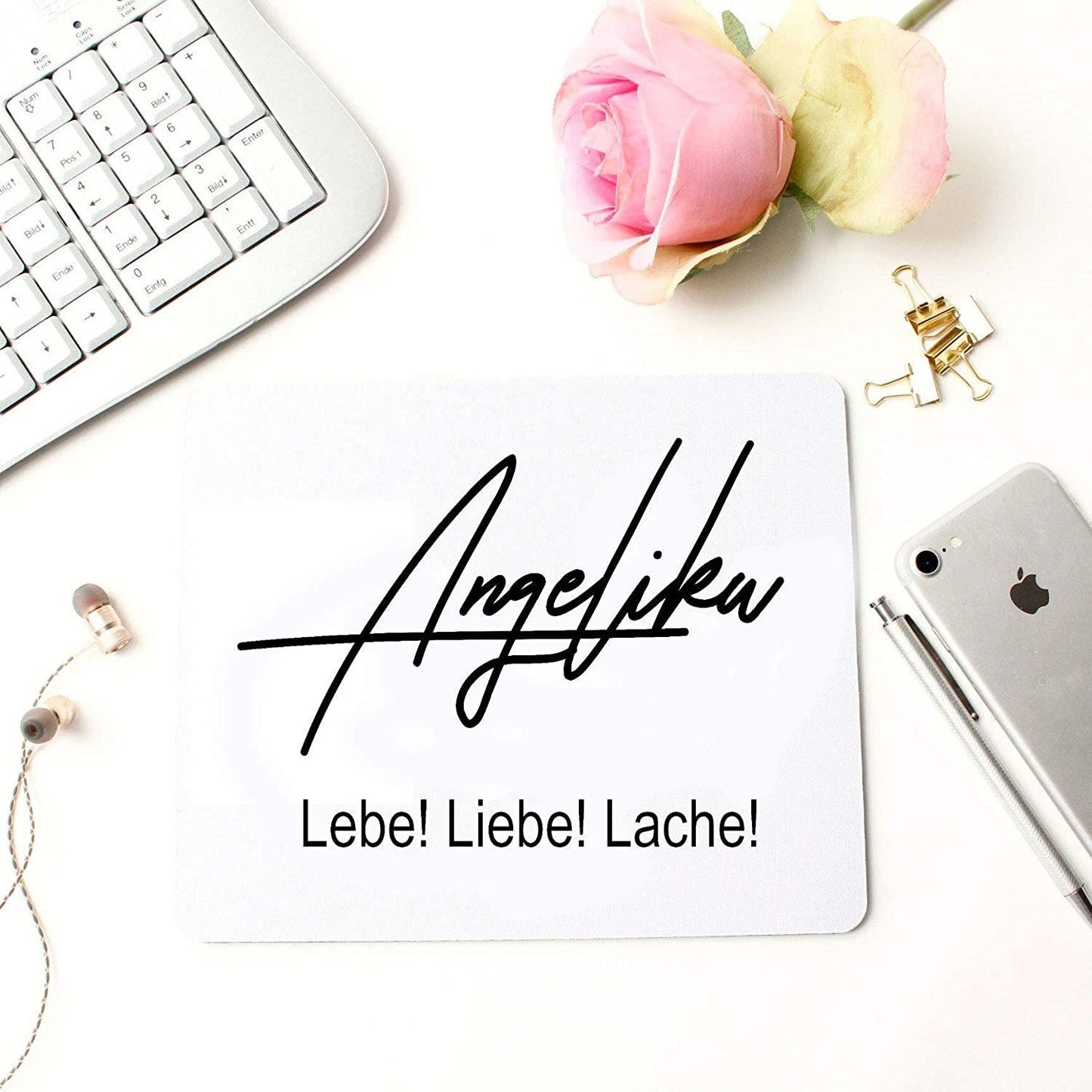 Personalisiertes Geschenk Kleinigkeit - Mousepad mit Namen