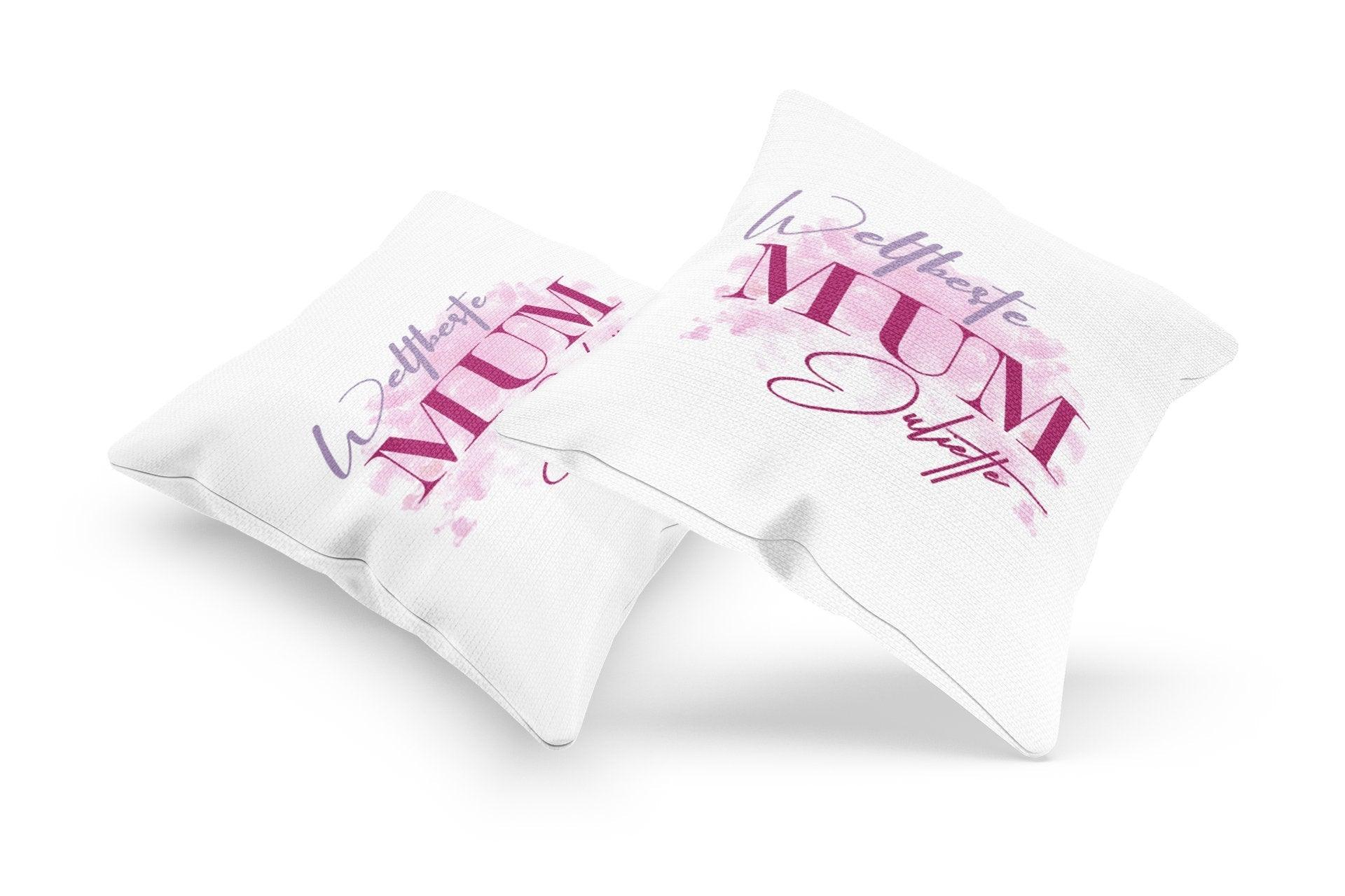 Muttertagsgeschenk Idee Geschenk Muttertag Personalisierte GESCHENKIDEE Kissen beste Mama  / persönliches Geburtstagsgeschenk Mutter