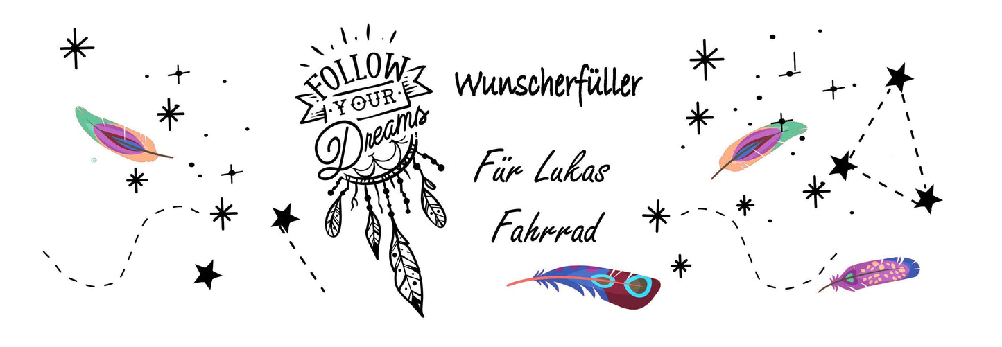 Spardose als Wunscherfüller für Kinder Teenager Jugendliche Jungen & Mädchen personalisiert mit Namen als Geld-Geschenk-Idee