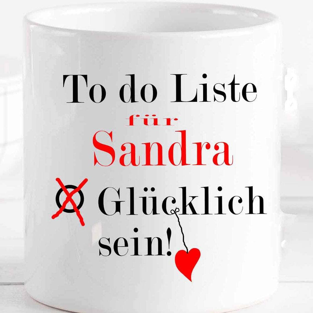Tasse mit Spruch - Kaffeetasse Bürotasse personalisiert - Danke Geschenk für Beste Freundin Schwester Mama Papa Alltagsheld - Keramik Zarto