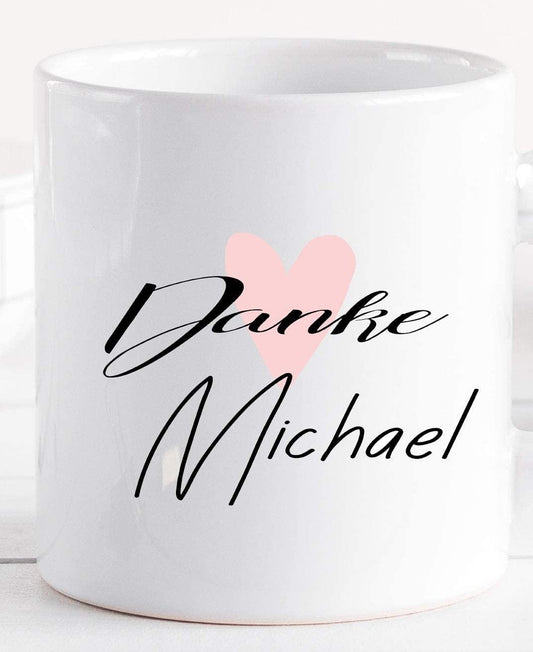 Tasse mit Spruch - Kaffeetasse Bürotasse personalisiert mit Namen