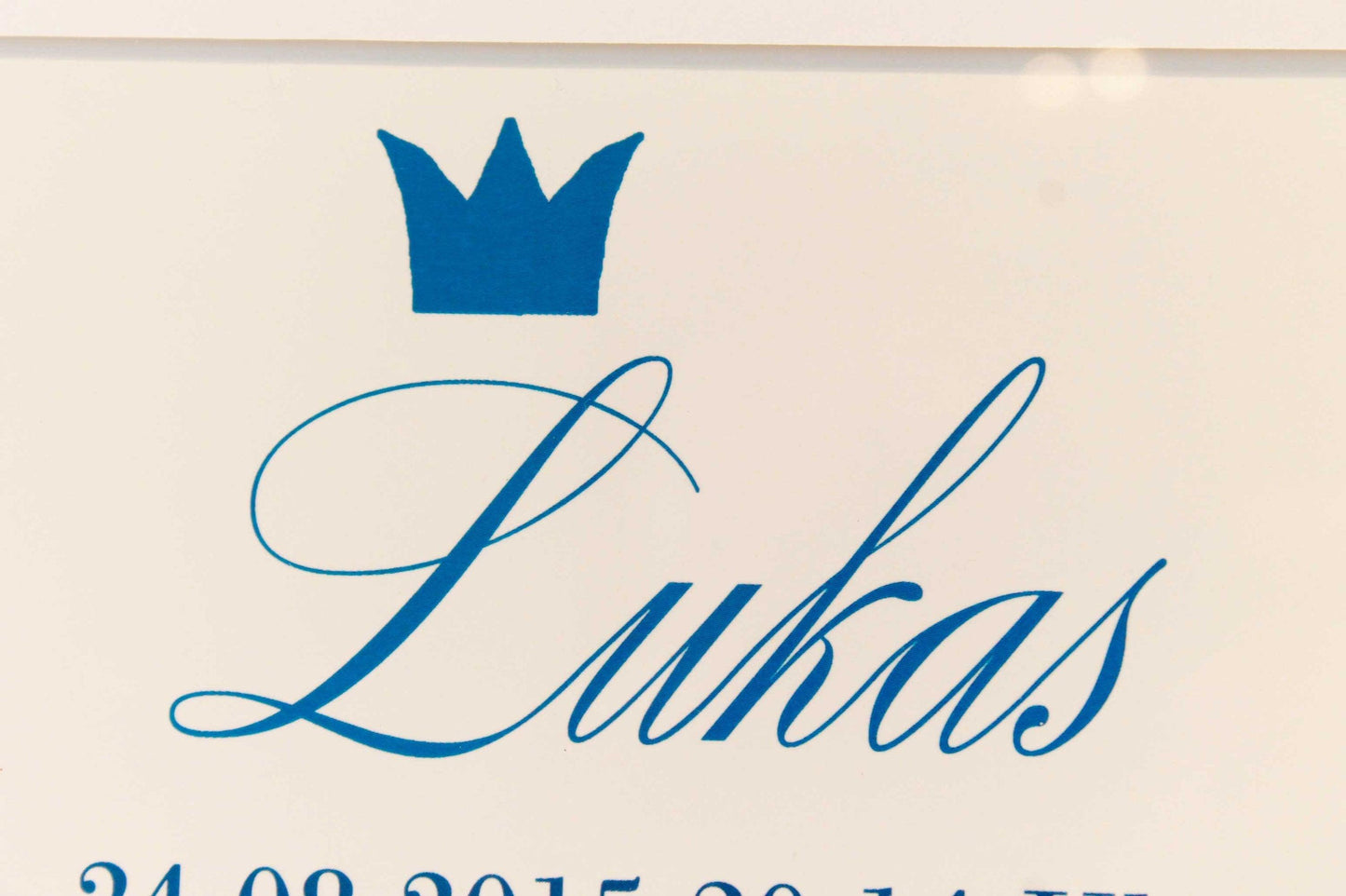 Taufgeschenk Junge personalisiert / Taufe Junge Geschenk / Geschenk Geburt Taufe