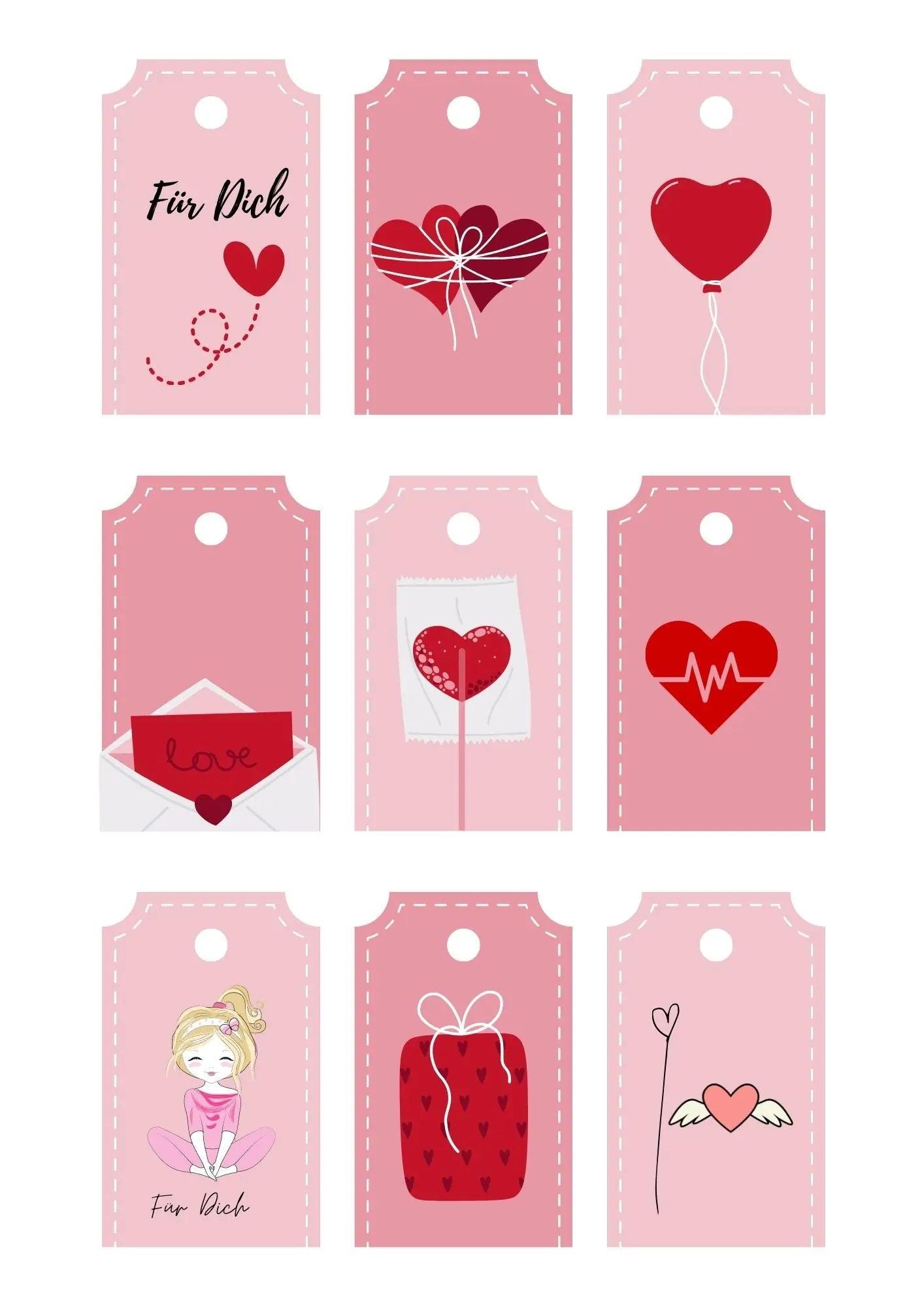 Geschenke Anhänger - Free Gift Tags - Kostenlos zum Ausdrucken