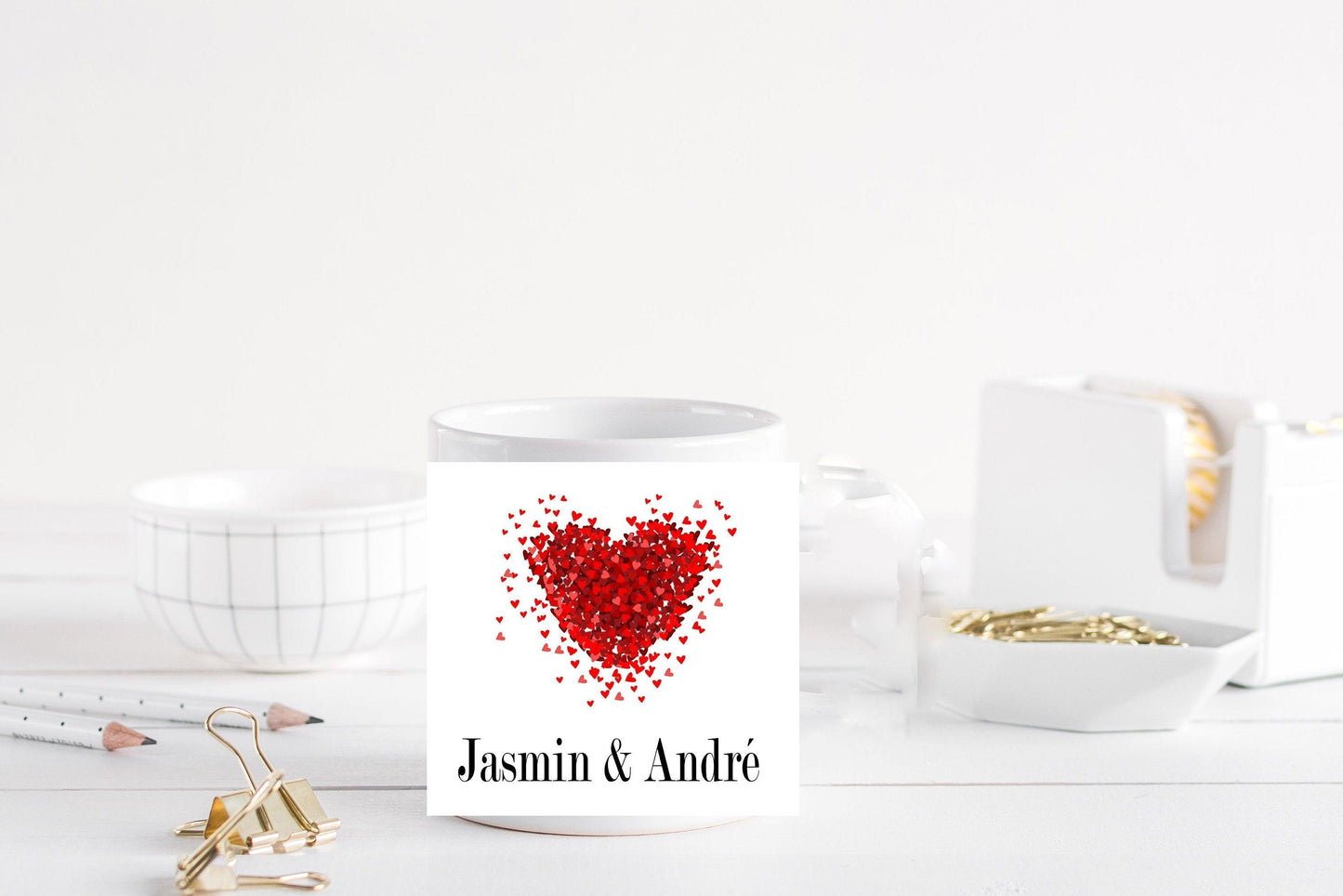Valentinstag Geschenk personalisiert für SIE IHN / Tasse beste Freundin Freundschaft Liebe Geburtstag/ Geschenkidee Männer Ehemann