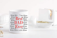 Lade das Bild in den Galerie-Viewer, Vatertagsgeschenk Tasse Bester Papa personalisiert mit Namen - Geburtstagsgeschenk für Männer Zarto
