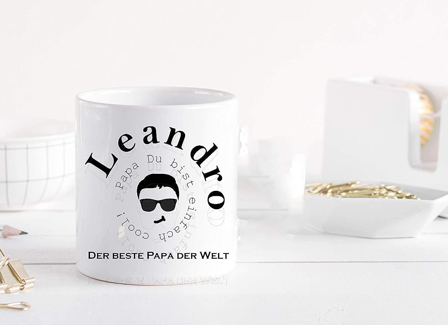 Vatertagsgeschenk lustig/Tasse welt-bester Papa personalisiert mit Name