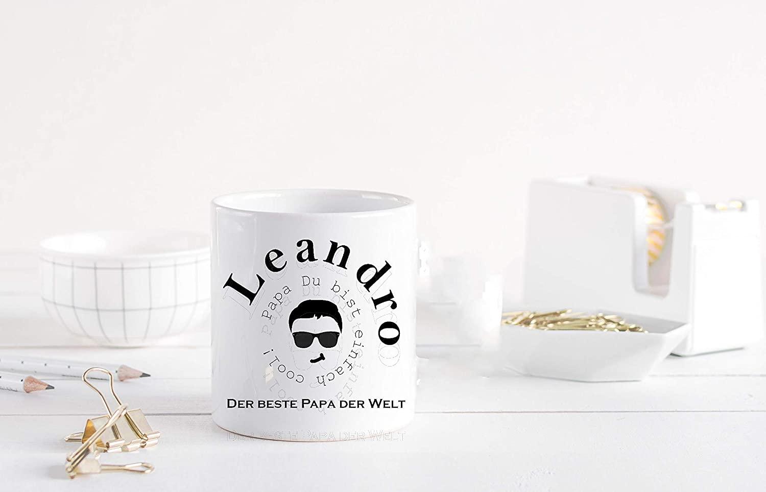 Vatertagsgeschenk lustig/Tasse welt-bester Papa personalisiert mit Name