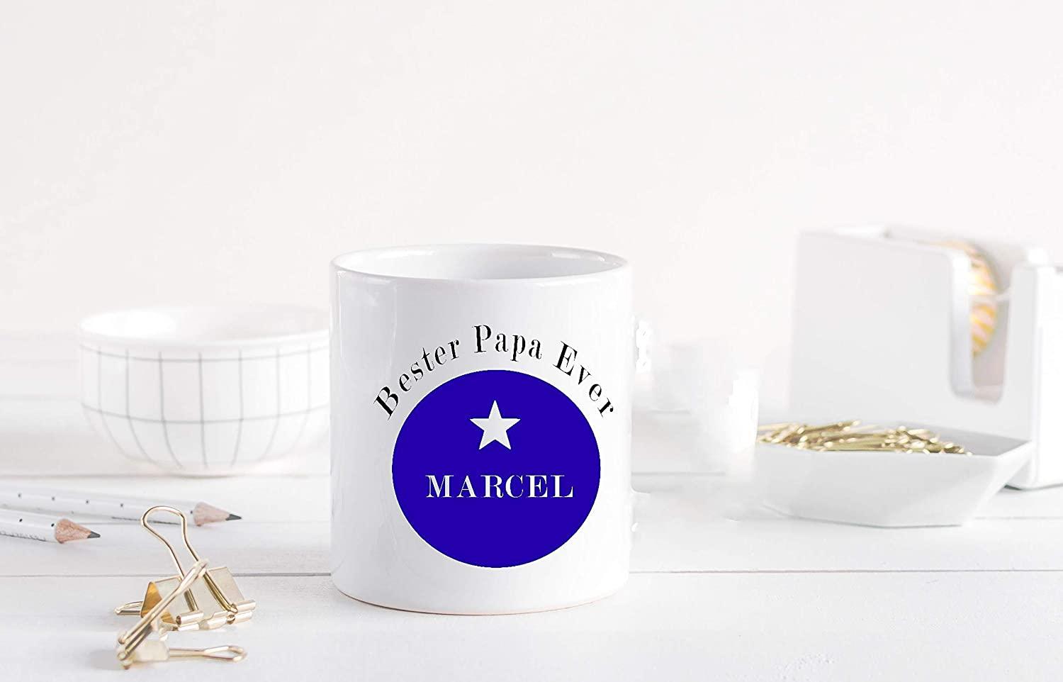 VatertagsgeschenkTasse Bester Papa personalisiert mit Namen - Geschenk Vater Vatertag