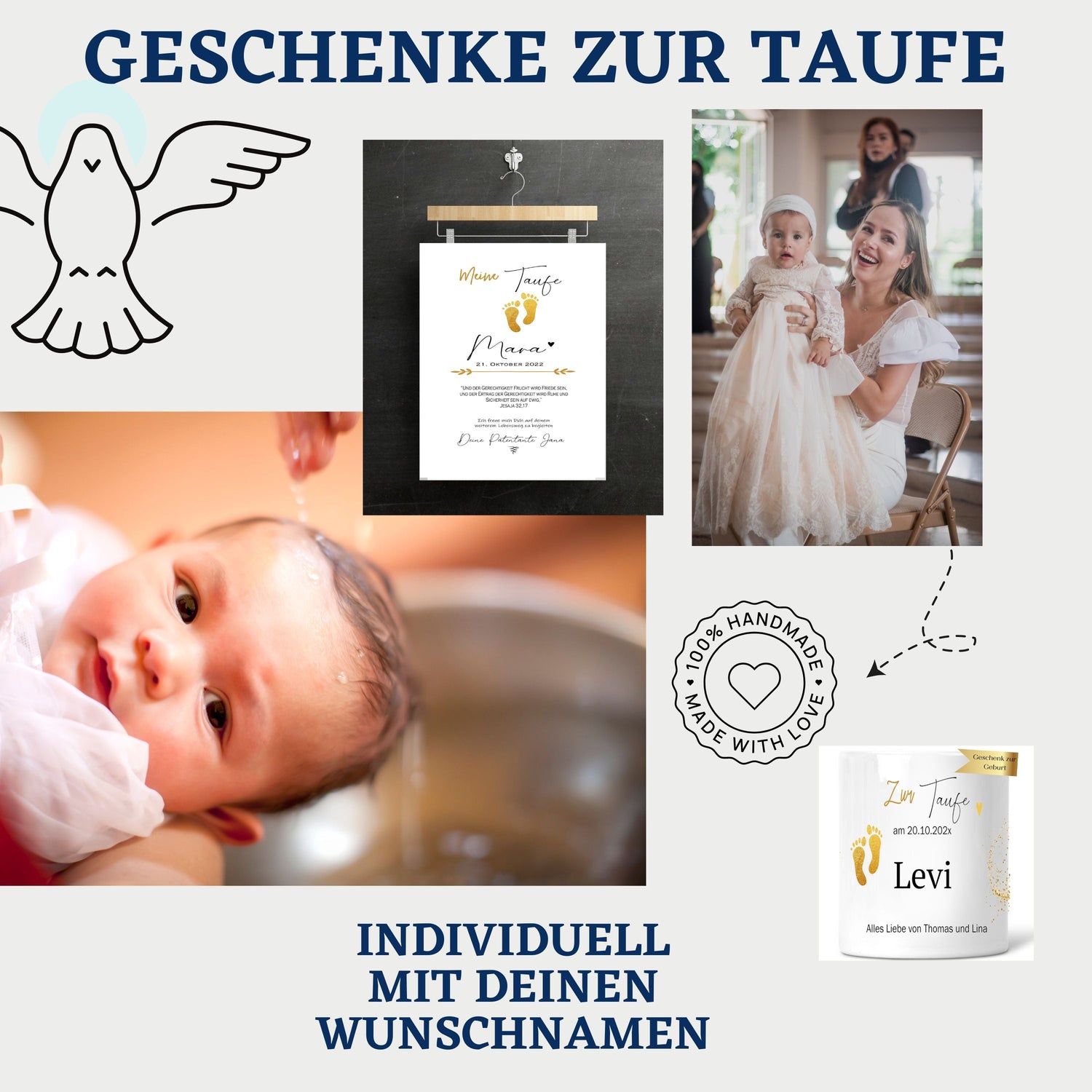 Geschenke zur Taufe