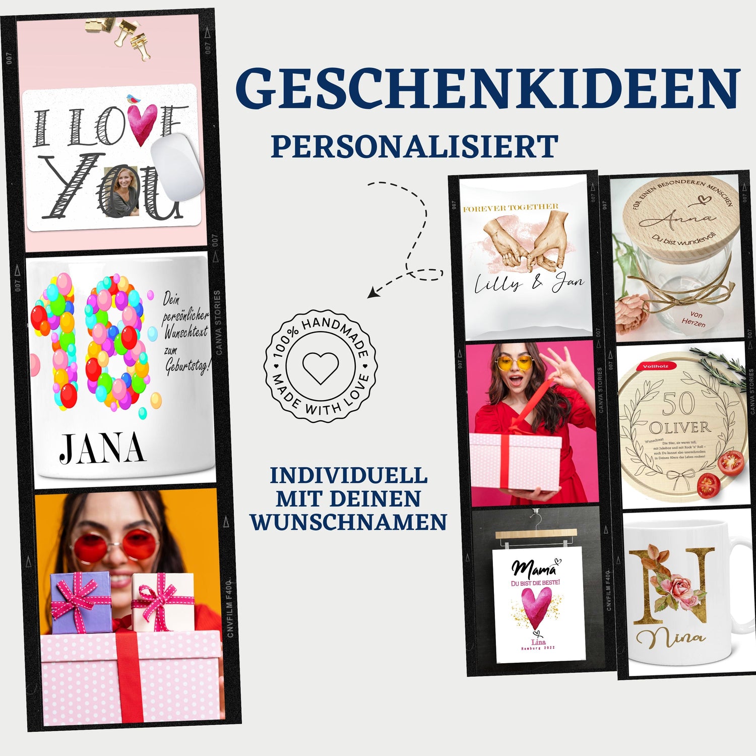 Geschenkideen personalisiert