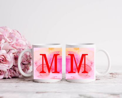 Buchstabentasse - Familientasse mit Monogramm